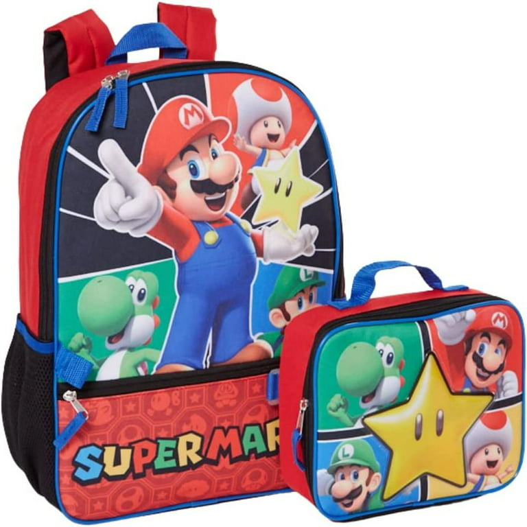 Buy Merchandise Super Mario Dual Compartment Insulated Lunchbox