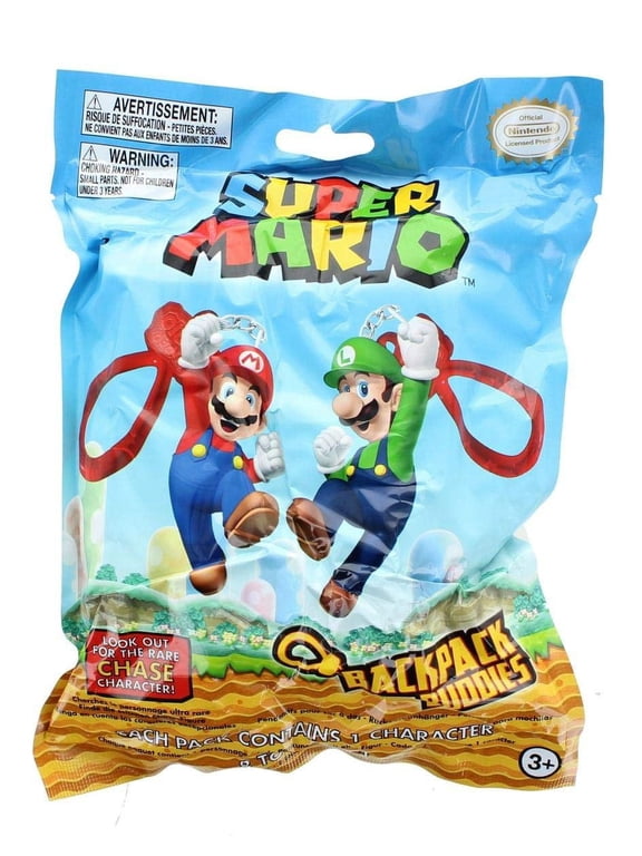 Super Mario Blind Bag Backpack Buddies - One Random