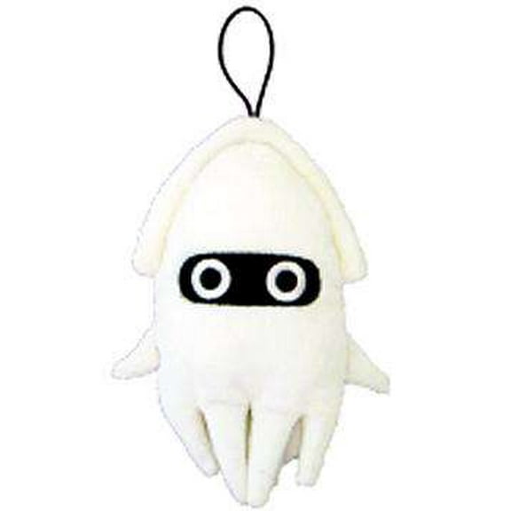 Super Mario Blooper Plush Keychain