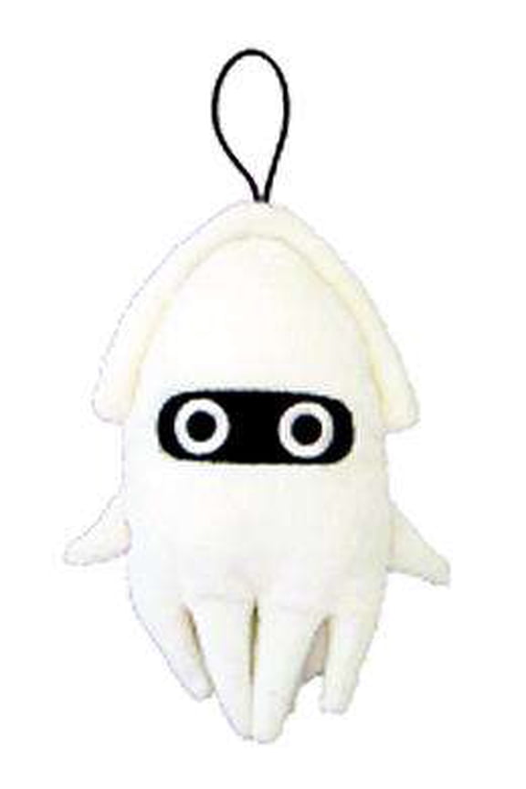 Super Mario Blooper Plush Keychain