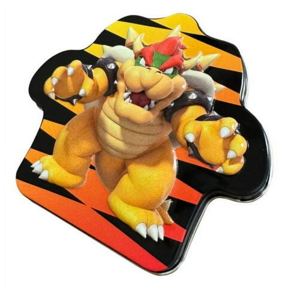 Super Mario Bowser Koopa Sours, 1.5 Ounce Green Apple Candy in Collectible Tin