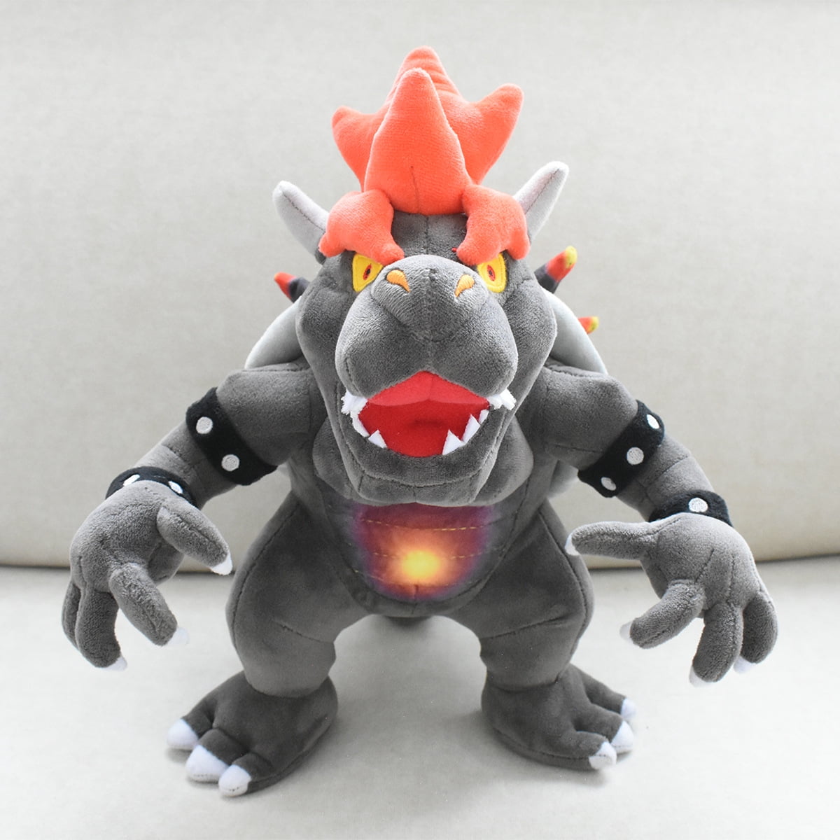 Super Mario Bowser Plush Doll 30cm Angry Bowser - Walmart.com