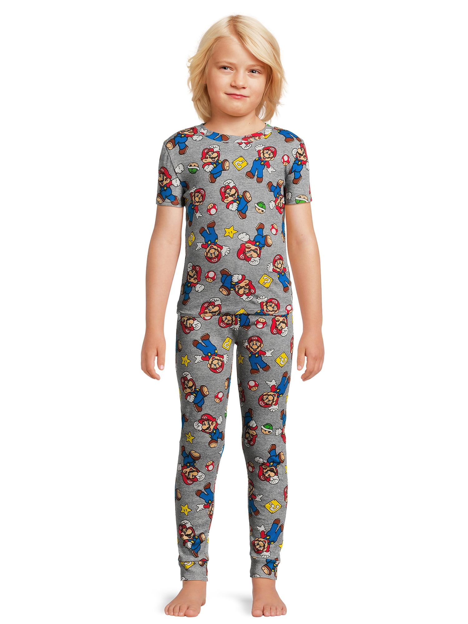 Super mario pajamas size 14 hotsell