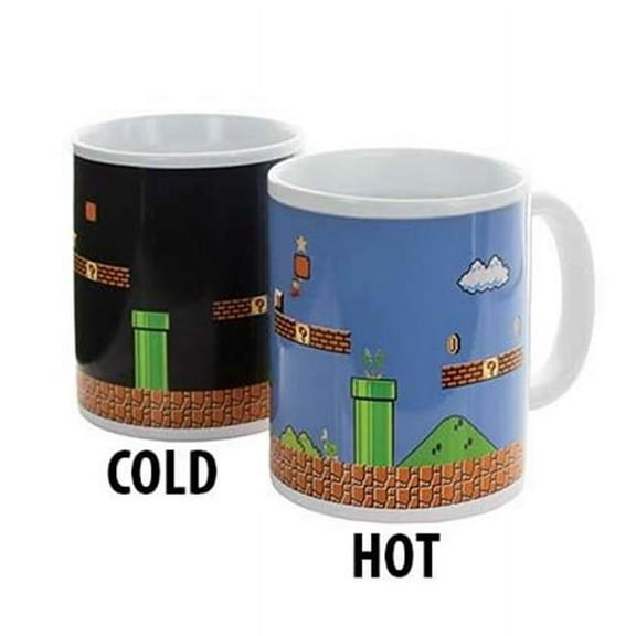 Super Mario Bros 10 oz Heat Change Mug
