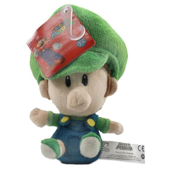 Super Mario Bros Baby Luigi 5" Plush