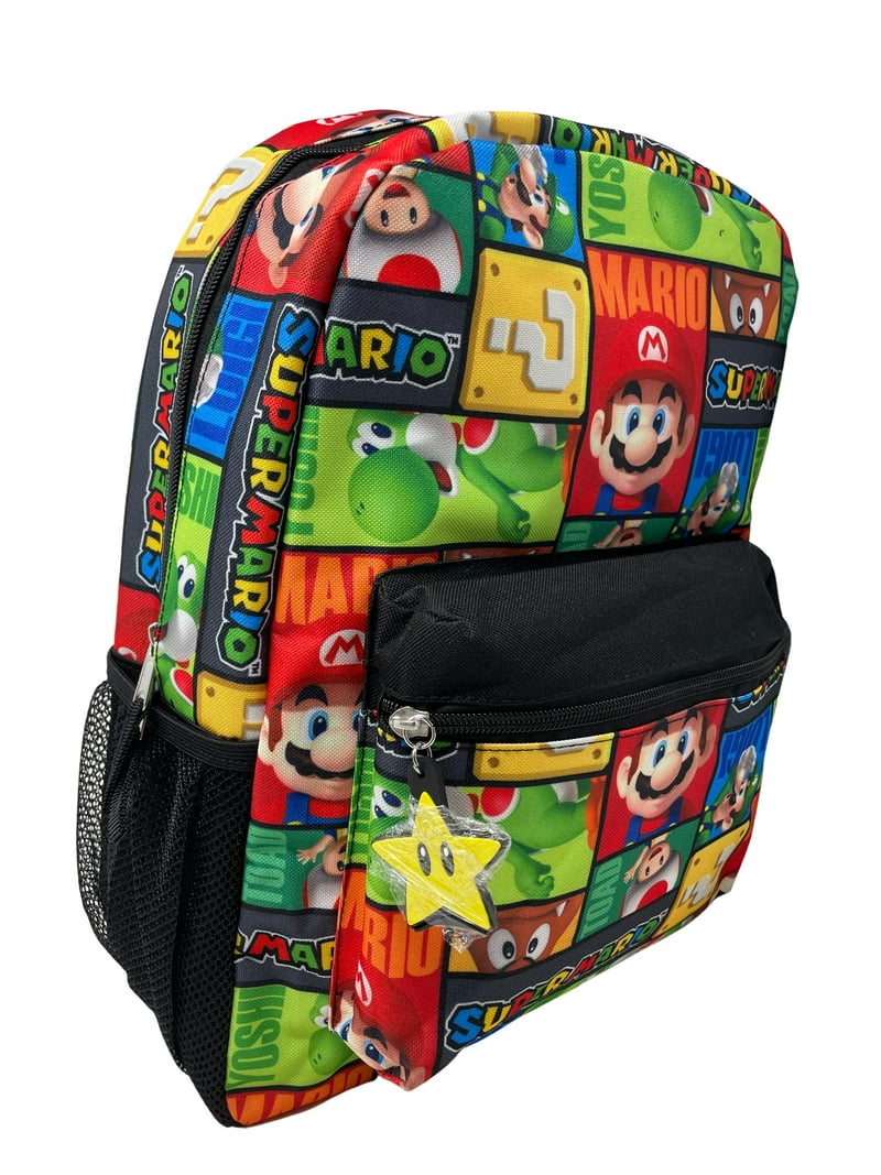 Super Mario Nintendo Kids Backpack: 16
