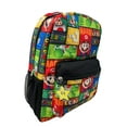 thumbnail image 1 of Super Mario Bros. Backpack All Over Character Print 16" School Bag, 1 of 3