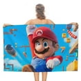 thumbnail image 1 of Super Mario Bros Beach Towel Microfiber Soft Absorbent Quick-Dry Bath Towels 130x80cm for Kid/Adults for Bathroom Shower/Guests/Pool Swimming/Gym/Camp/Holiday, 1 of 7