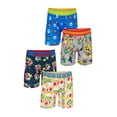 thumbnail image 1 of Super Mario Bros. Boys Athletic Boxer Briefs Underwear, 4 Pack, Sizes 4-10, 1 of 3