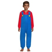 Super Mario Bros Boys Mario Union Suit, Sizes 4-12