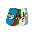 thumbnail image 1 of Super Mario Bros Boys No-Show Socks, 6-Pack, Sizes S-L, 1 of 10