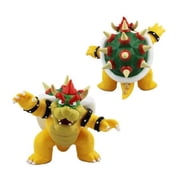 Super Mario Bros Brothers Bowser King Koopa Action Figures