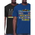 thumbnail image 1 of Super Mario Bros Bundle Pack Short Sleeve Graphic Tee, 2-Pack, 1 of 4