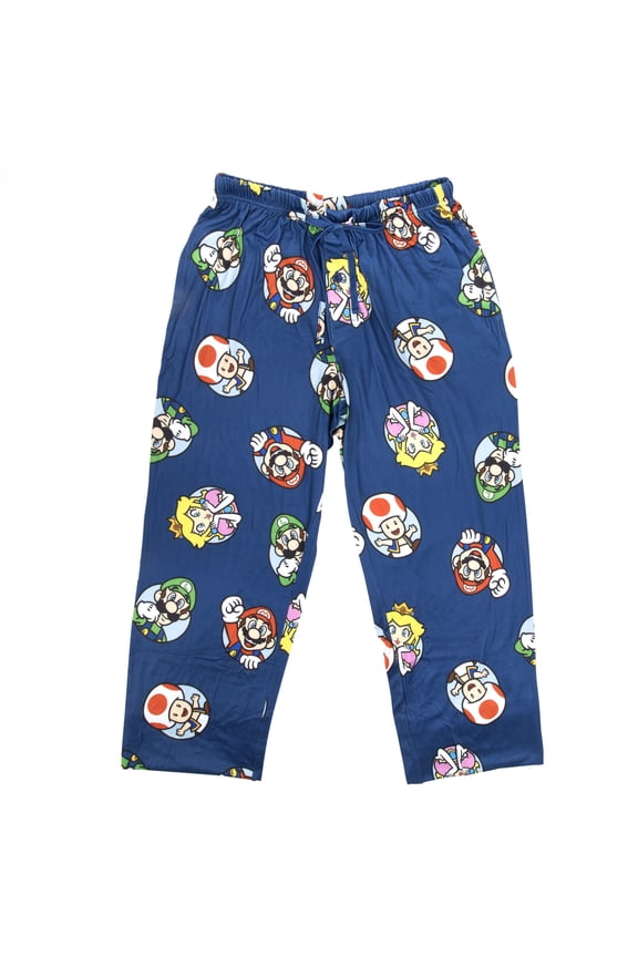 Character Portraits All Over Print Sleep Pants-Small (28-30)