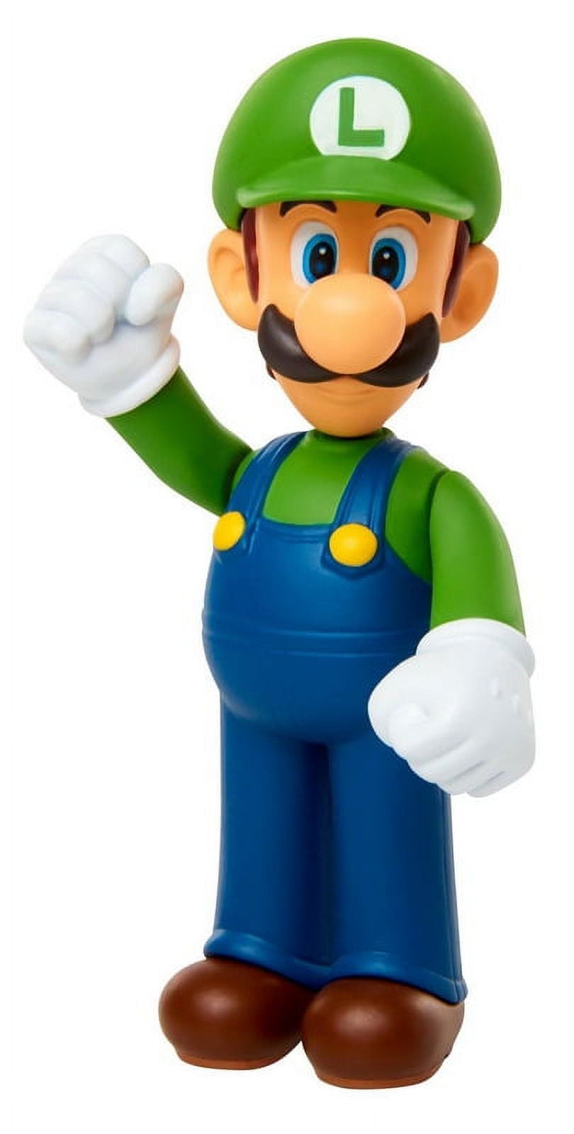 JAKKS PACIFIC Super Mario Bros. Collectible 2.5" Standing Luigi Action Figure