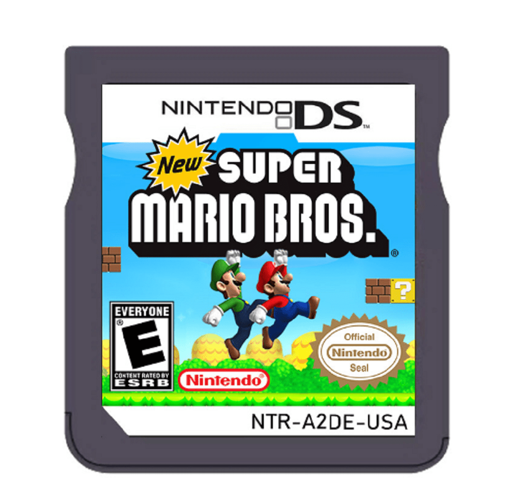 Cartucho de jogo Super Mario Bros DS para Nintendo DS e 3DS