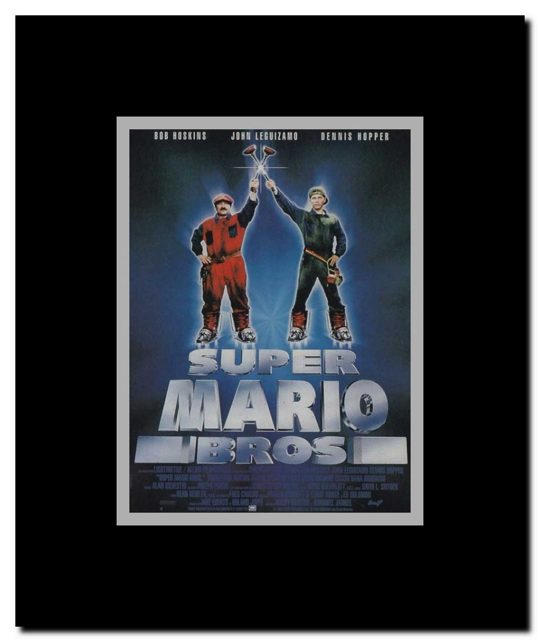 Super Mario Bros. Framed Movie Poster