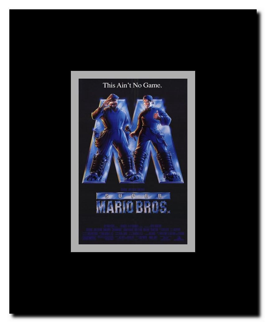 Super Mario Bros. Framed Movie Poster
