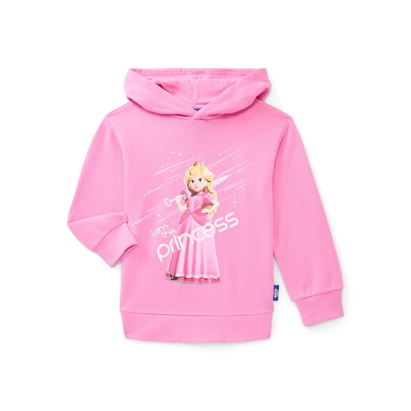 Nintendo Girls' & Big Girls' Graphic Hoodie, I Am The Princess, Princess Peach, Sizes 4-16