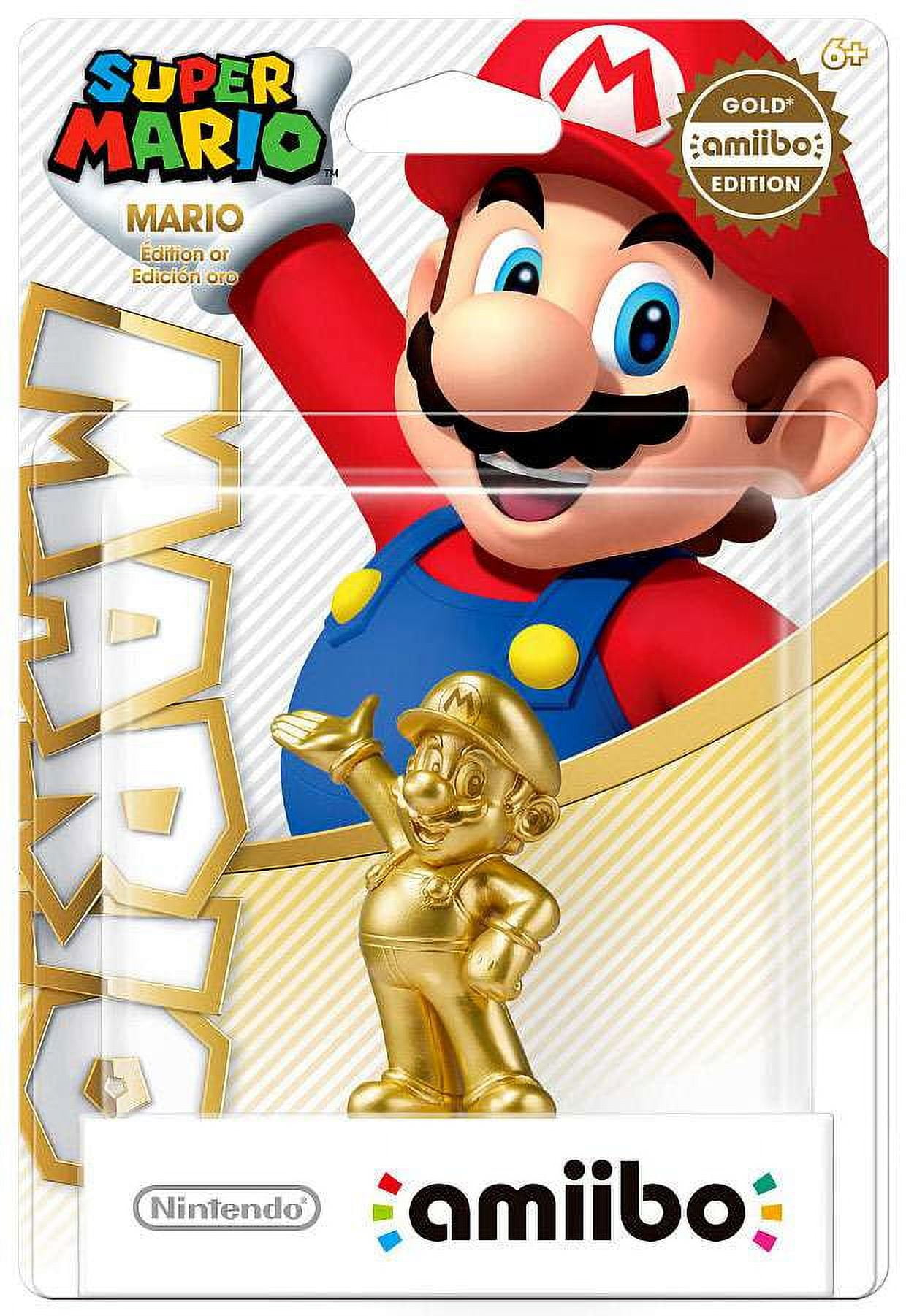 Free Shipping! Mario - Gold amiibo (Super Mario Bros Series