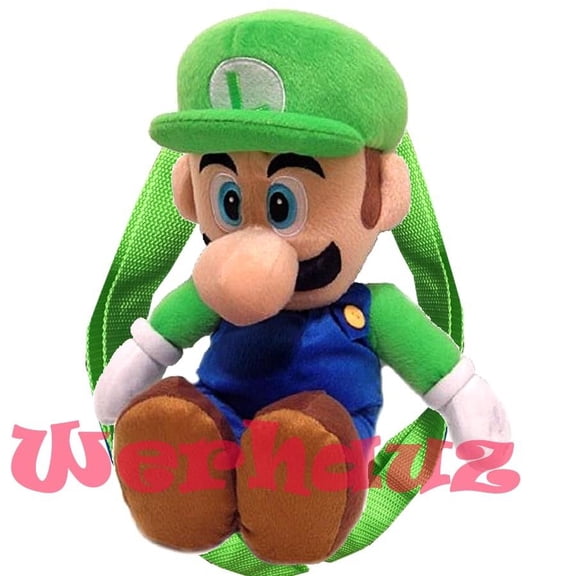 Super Mario Bros. Luigi Plush Backpack