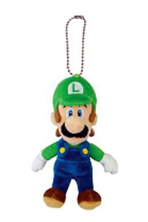 Super Mario Bros Luigi Plush Keychain