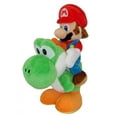 thumbnail image 1 of Super Mario Bros Mario Plush (Riding Green Yoshi), 1 of 2