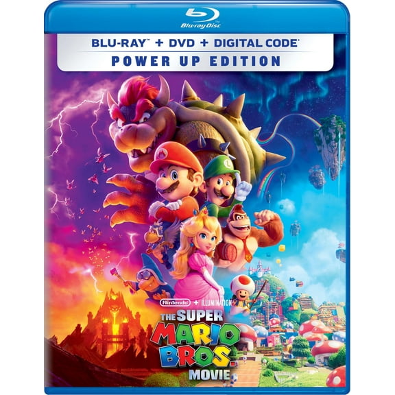 Super Mario Bros. Movie (Blu-ray + DVD + Digital Copy), Family, Universal
