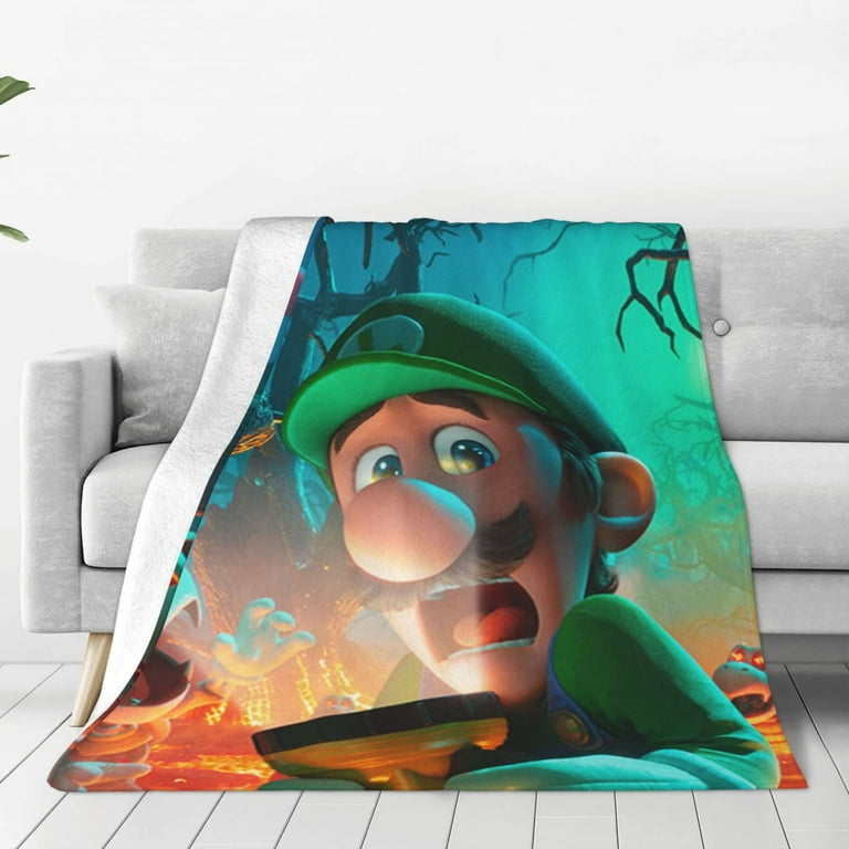 Super mario brothers blanket hot sale