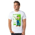 Super Mario Bros Movie Men's Shirt Luigi You Just Got Luigi'd Adult T ...