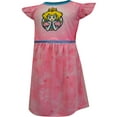 thumbnail image 1 of Super Mario Bros. Princess Peach Girls' Gown Pajamas-Size 6, 1 of 2