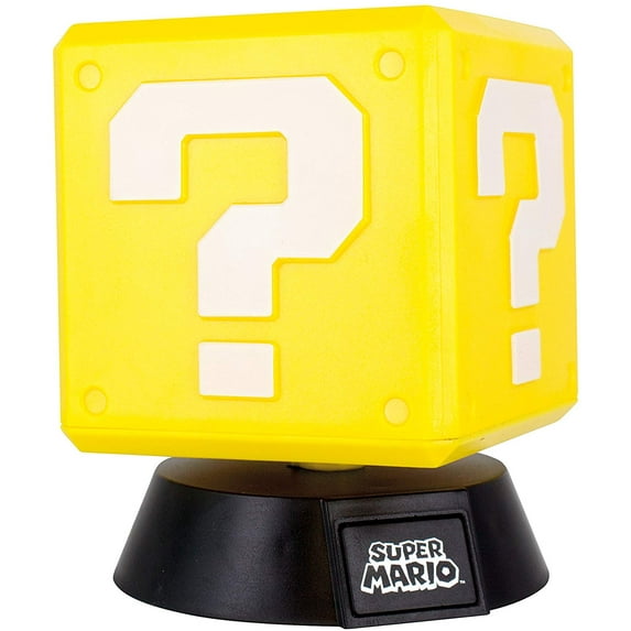 Super Mario Bros Question Block 3D Light V2
