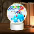 thumbnail image 1 of Super Mario Bros Round Acrylic Night Light Decoration USB Cable LED Lamp Base with Touch Control Adjustable 3 Light Modes Nightlight Decor, 1 of 9
