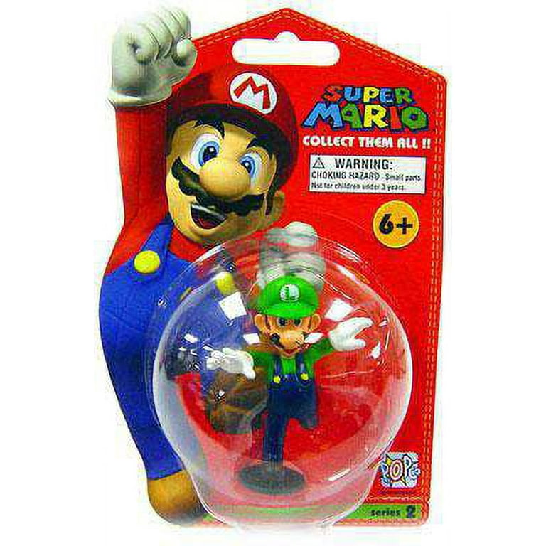 Super Mario Bros Series 2 Luigi Vinyl Mini Figure 