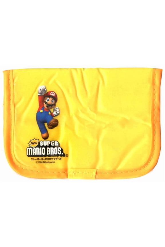 Super Mario Bros Thin Wallet (Orange & Yellow)