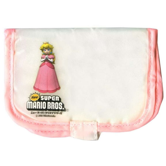Super Mario Bros Thin Wallet (Pink & White)