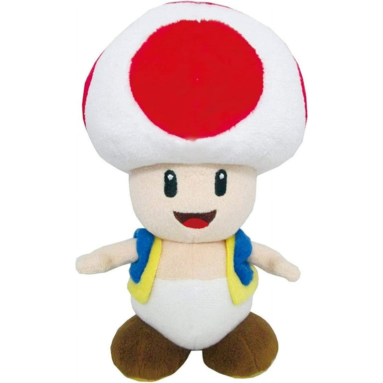 Super Mario - Peluche Super Toad - 16 cm