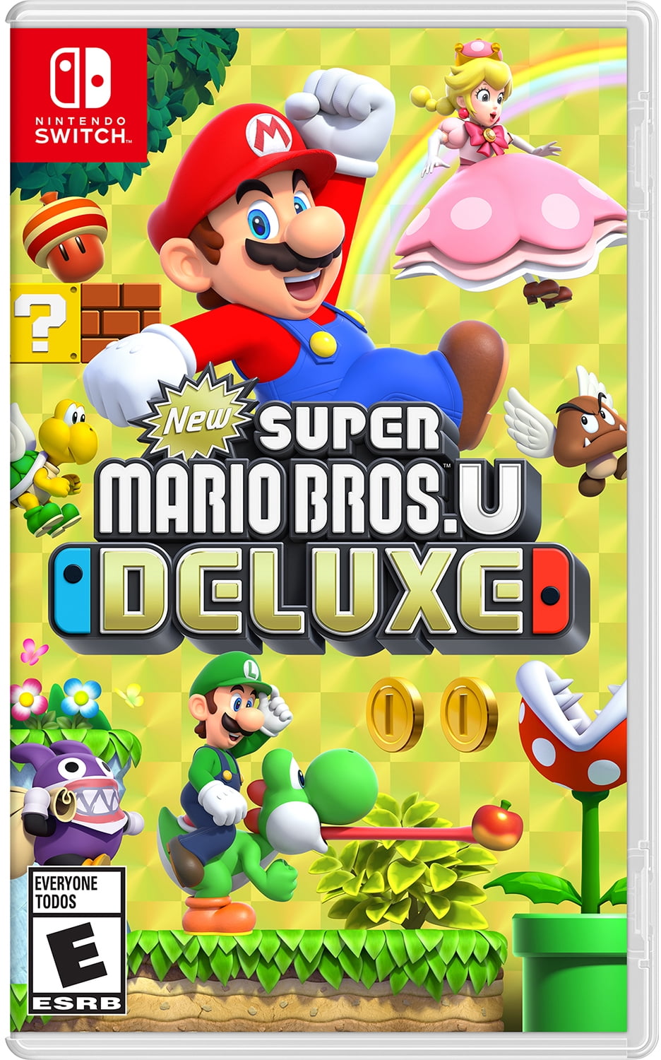 任天堂Switch 本体セット+Mario U Deluxe Nintendo Switch Super Mario Bros U: Deluxe - New Party Game