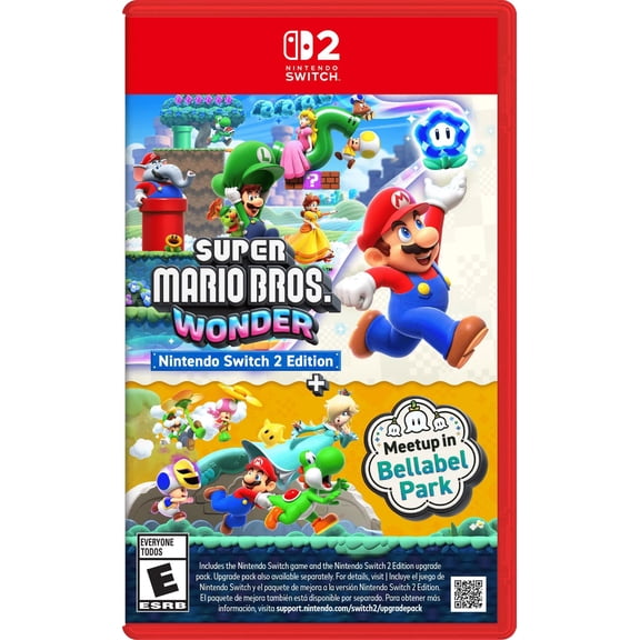 Super Mario Bros. Wonder Nintendo Switch 2 Edition + Meetup in Bellabel Park (Region Free - Asia/English)