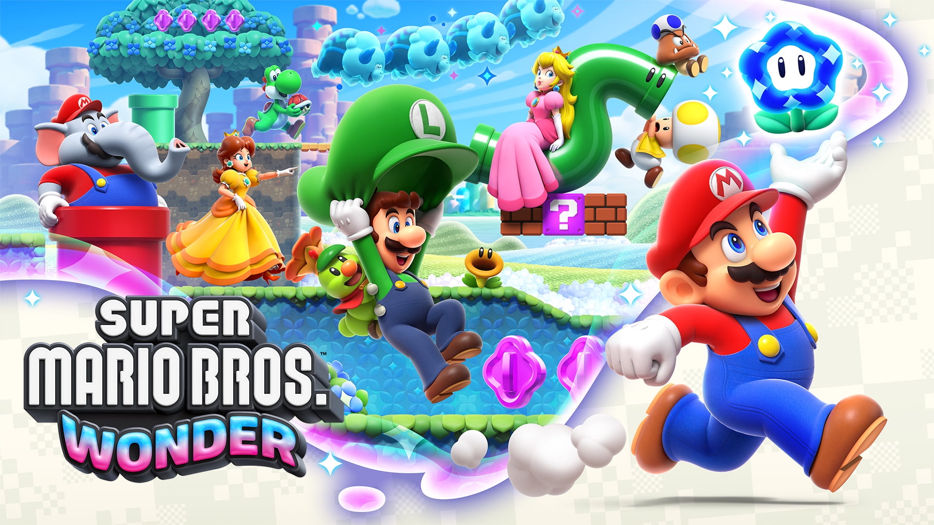 Get Super Mario Bros Wonder free with this 3 for 2 offer at Best