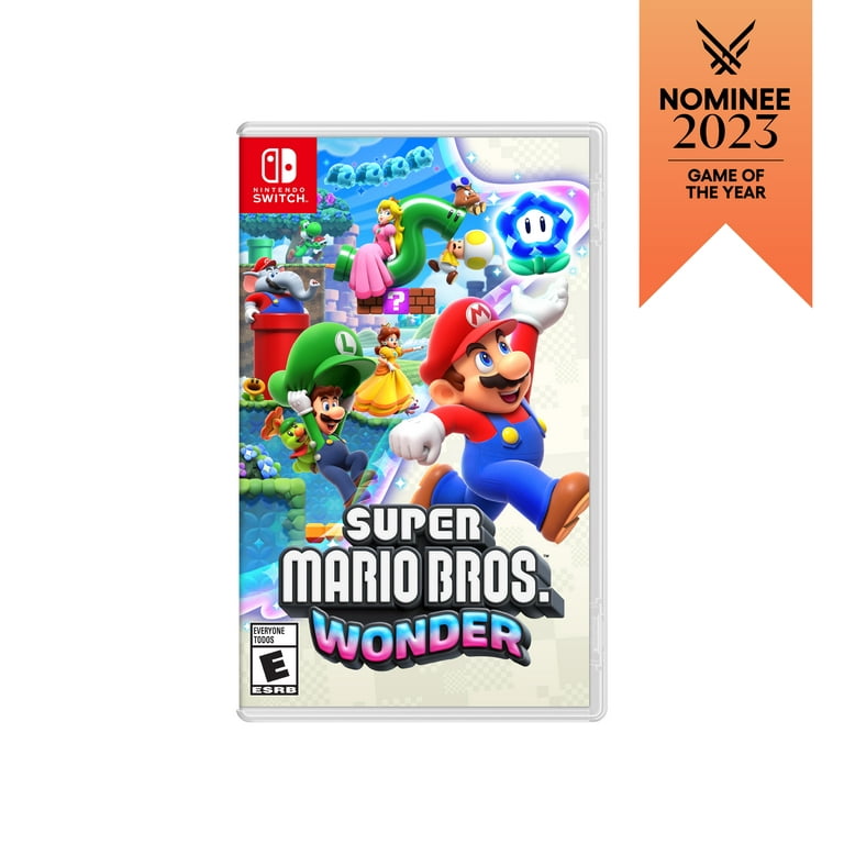 Nintendo Switch OLED Mario Red Edition Console + Super Mario Bros Wonder  NEW