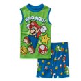 thumbnail image 1 of Super Mario Brothers Big Boys' 4-10 "Whoo Hoo" 2 Piece Cotton Sleep Short Set 4, 1 of 1