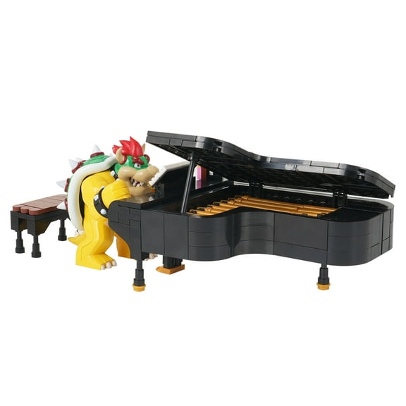 Super Mario Brothers Bowser Piano Custom MOC Building Block Set 259pcs