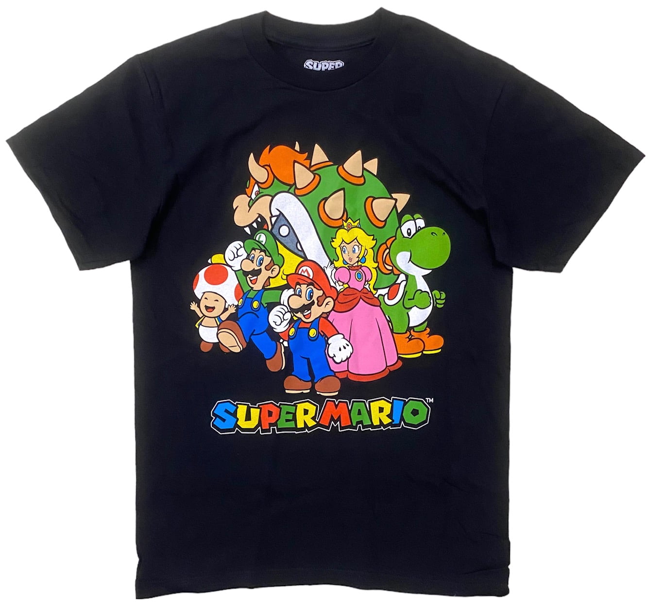 Mario Super Stache Bros T Shirt, Custom prints store