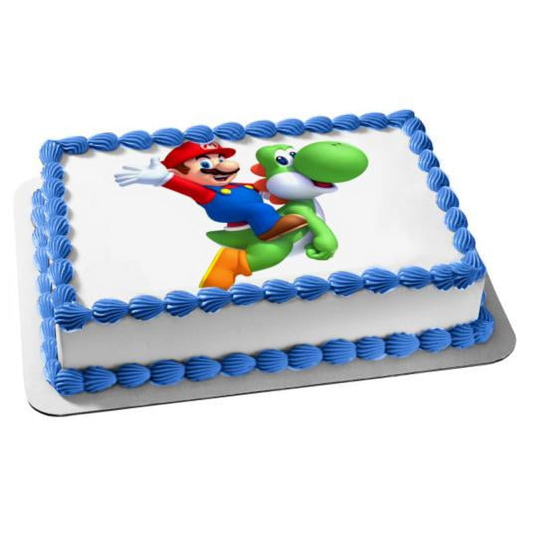 11+ Yoshi Birthday Cake