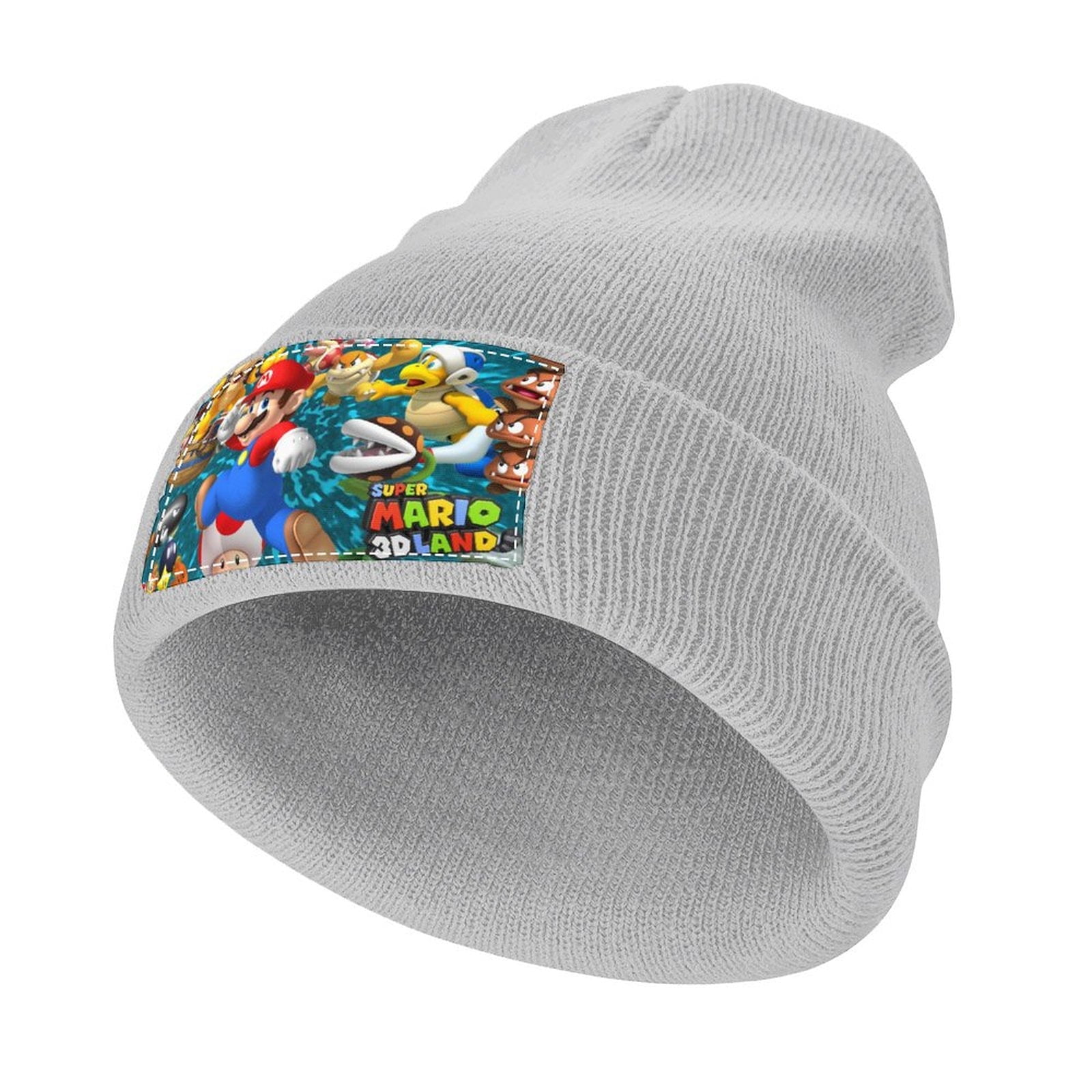 Super Mario Brothers Stretchable Knitted Beanie Hat Daily Winter ...