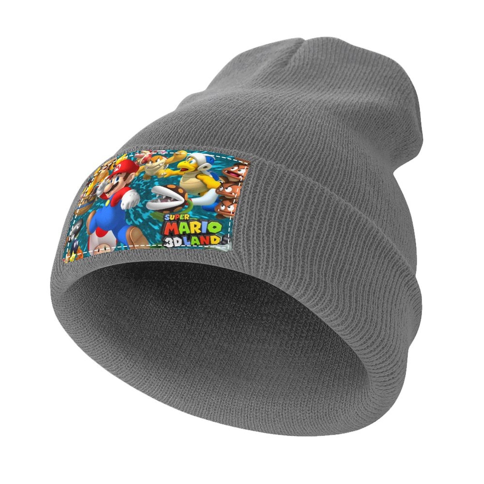 Super Mario Brothers Stretchable Knitted Beanie Hat Daily Winter ...