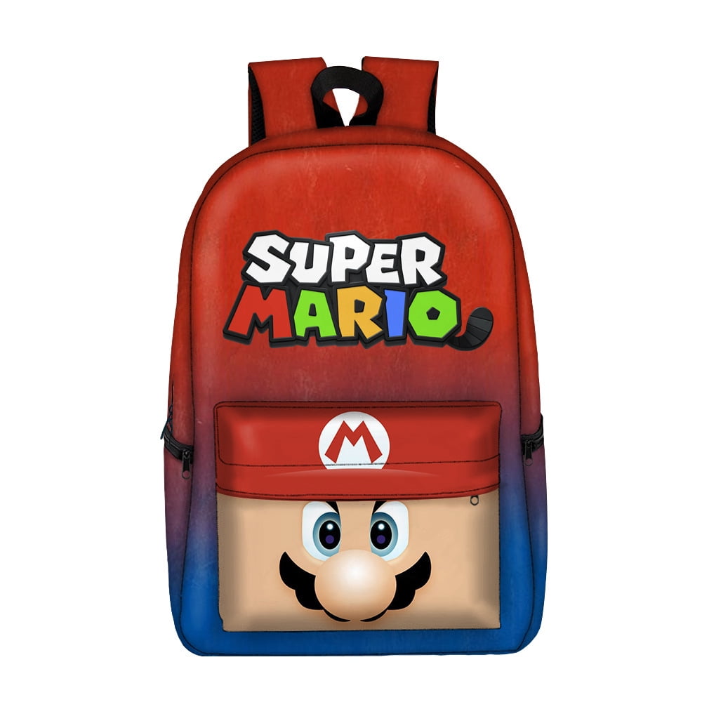 Super Mario Brothers schoolbag Mario elementary and middle school students backpack Mario