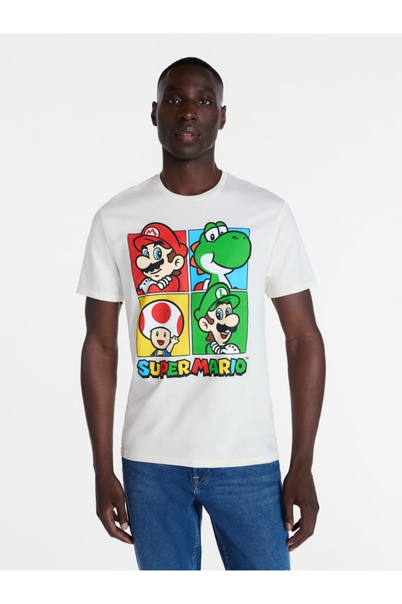 Buddies 4 Square Men’s Graphic Tee, Sizes S-3XL