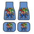 thumbnail image 1 of Super Mario Car Floor Mats 4PC Set Anti Skid Vehicle Floor Mat Car Carpet for Front Rear Seats Universal Auto Interior Accessories, 1 of 8